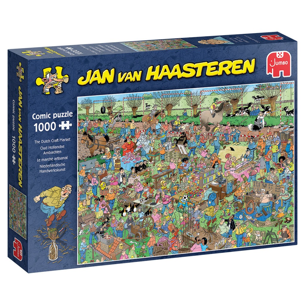 Jan van Haasteren: Markedsdag - 1000 brikker