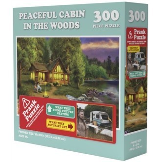 Peaceful Cabin in the Woods - 300 brikker