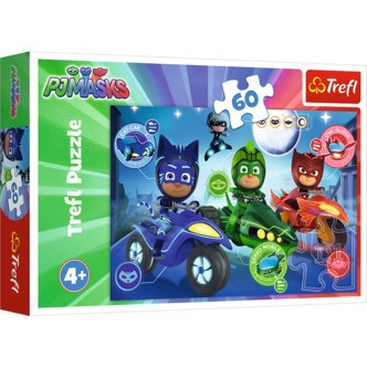 PJ Masks Night Race - 60 brikker