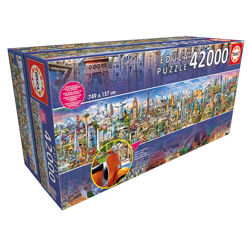 Around the World - 42000 brikker