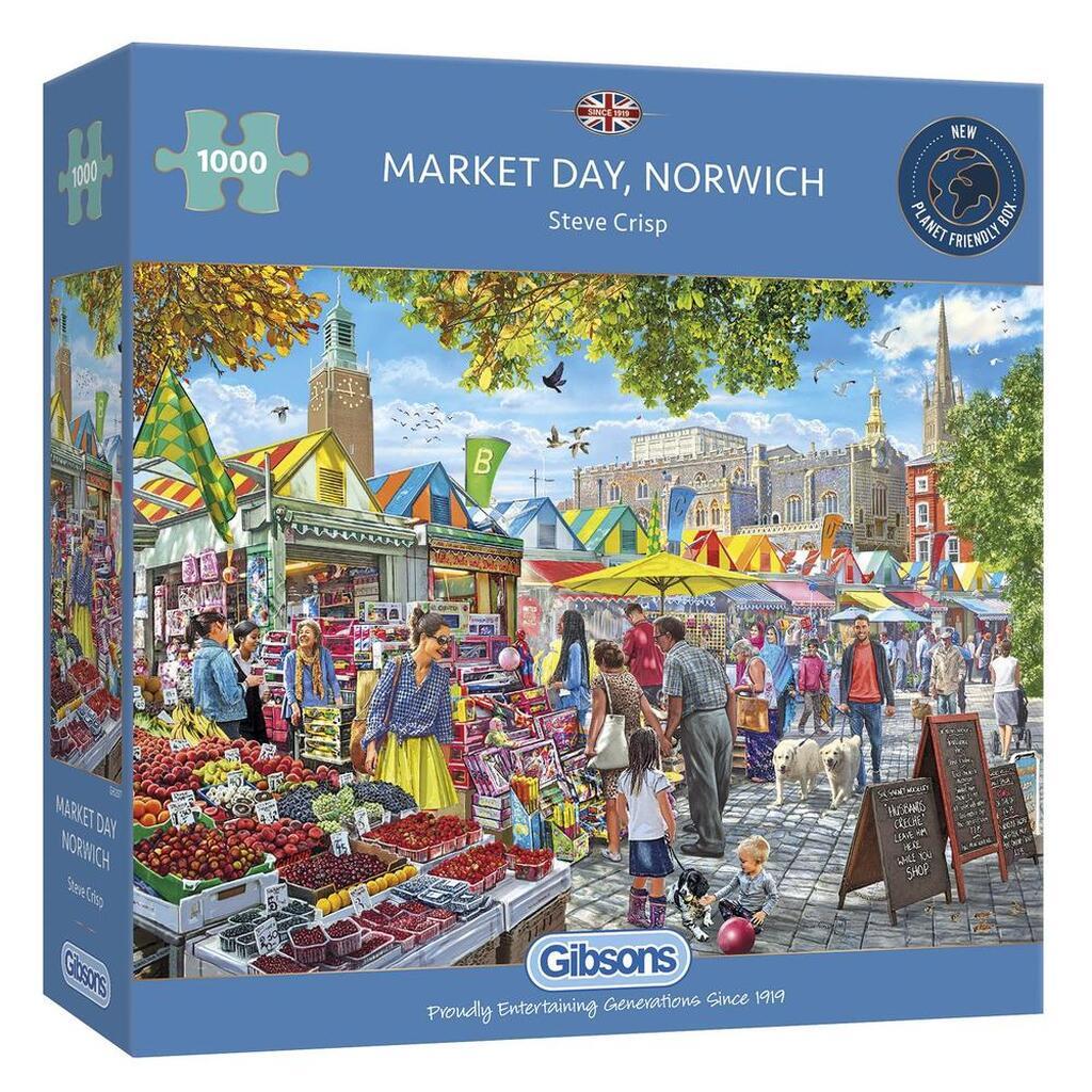 Market Day Norwich - 1000 brikker