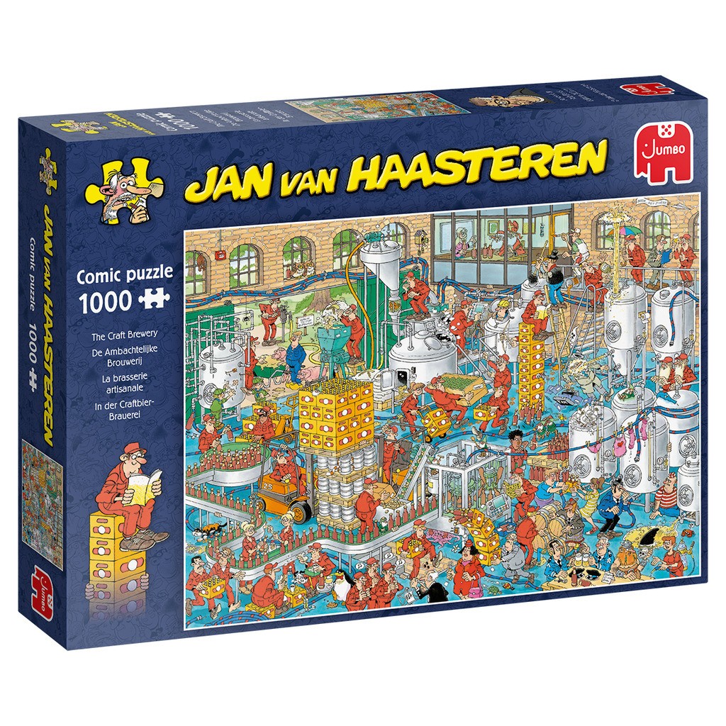 Jan van Haasteren: På Bryggeriet - 1000 brikker