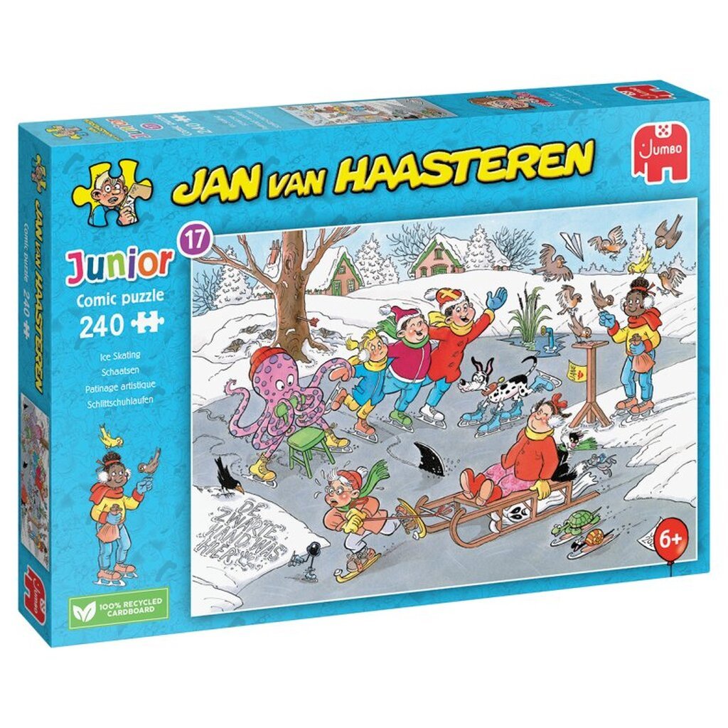 Jan van Haasteren: På skøjtebanen - 240 brikker