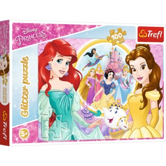 Disney Prinsesser Bell og Ariel - 100 brikker