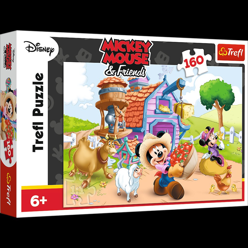 Mickey Mouse passer gården - 160 brikker
