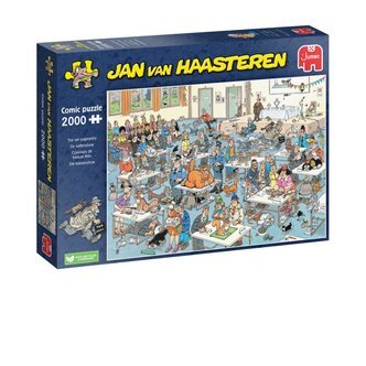 Jan van Haasteren: Katteshow - 2000 Brikker