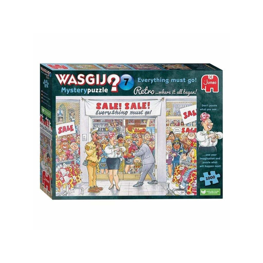 Mystery 7: Retro - Alt skal væk! (1000 brikker)