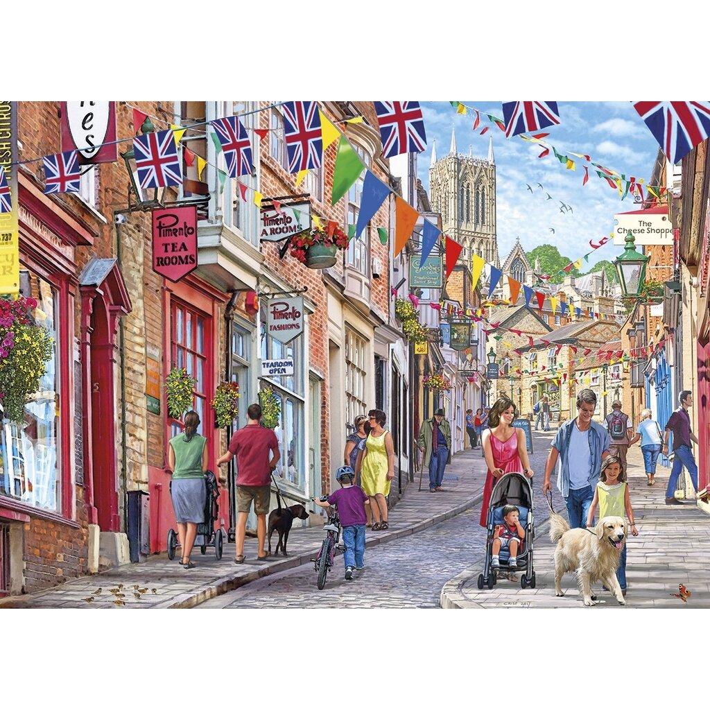Steep Hill, 1000 brikker