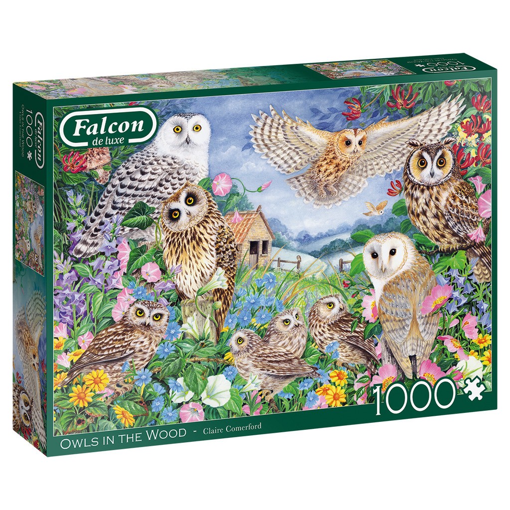 Owls in the Wood - 1000 Brikker