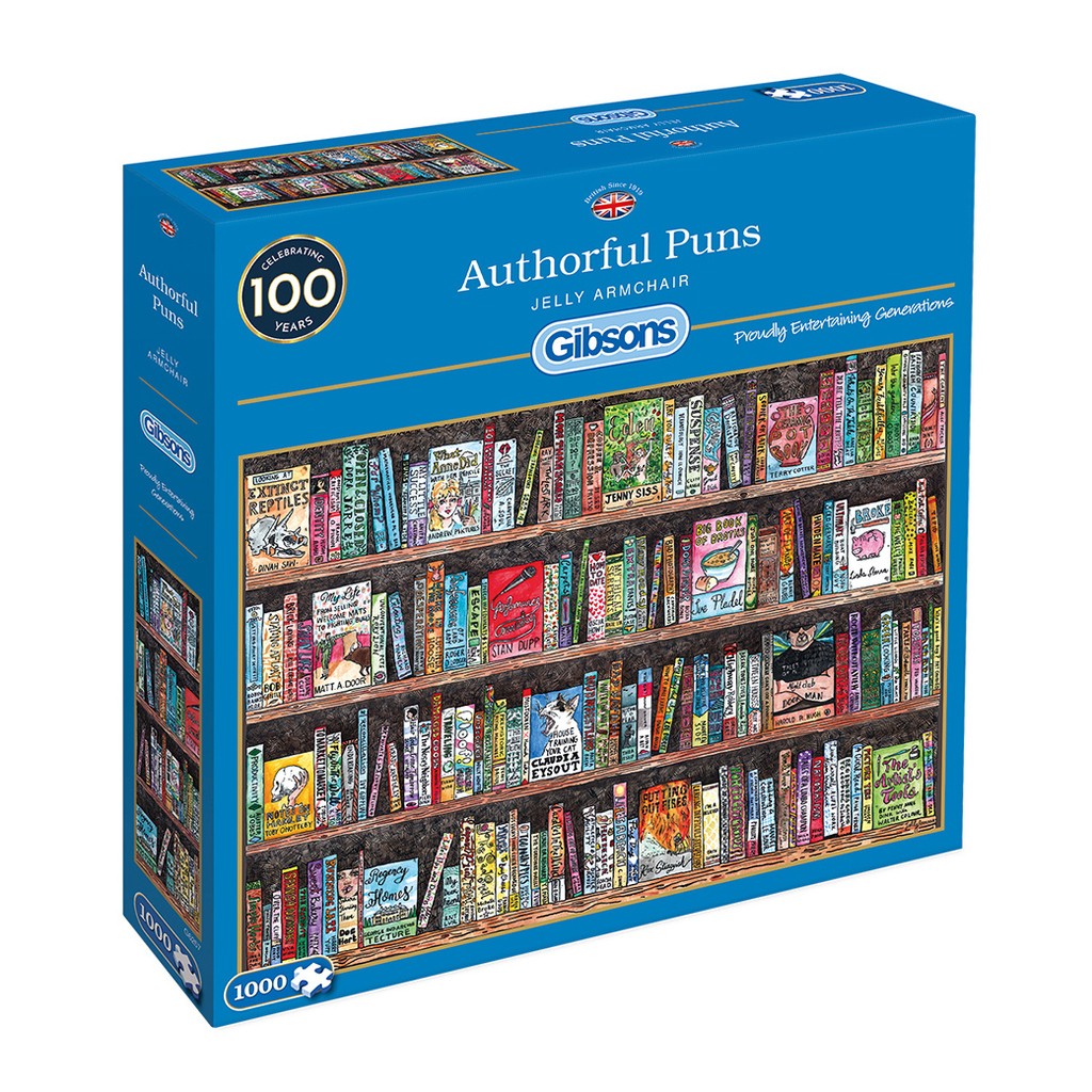 Authorful Puns - 1000 brikker