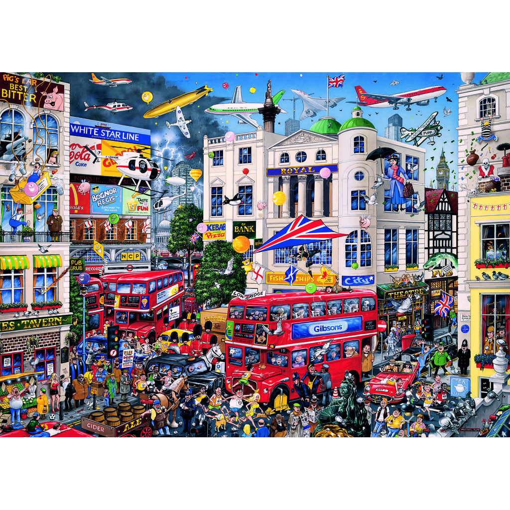 I Love London, 1000 brikker