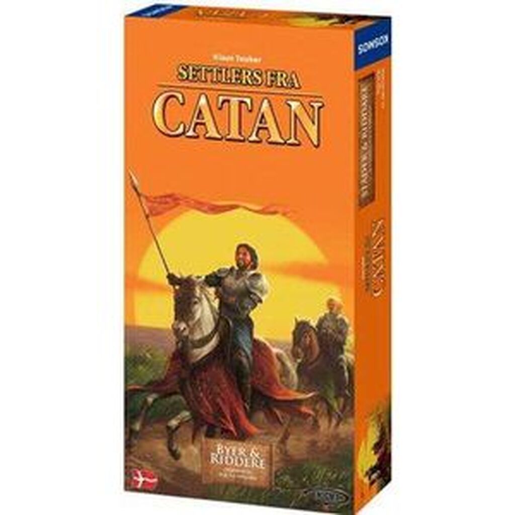 Settlers fra Catan  -  Byer og riddere 5-6 spillere