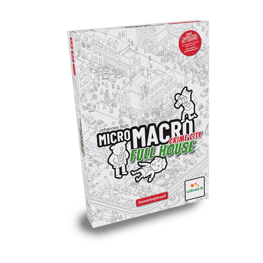 MicroMacro: Crime City 2  -  Full House - Dansk