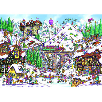 Off Piste - 1000 brikker