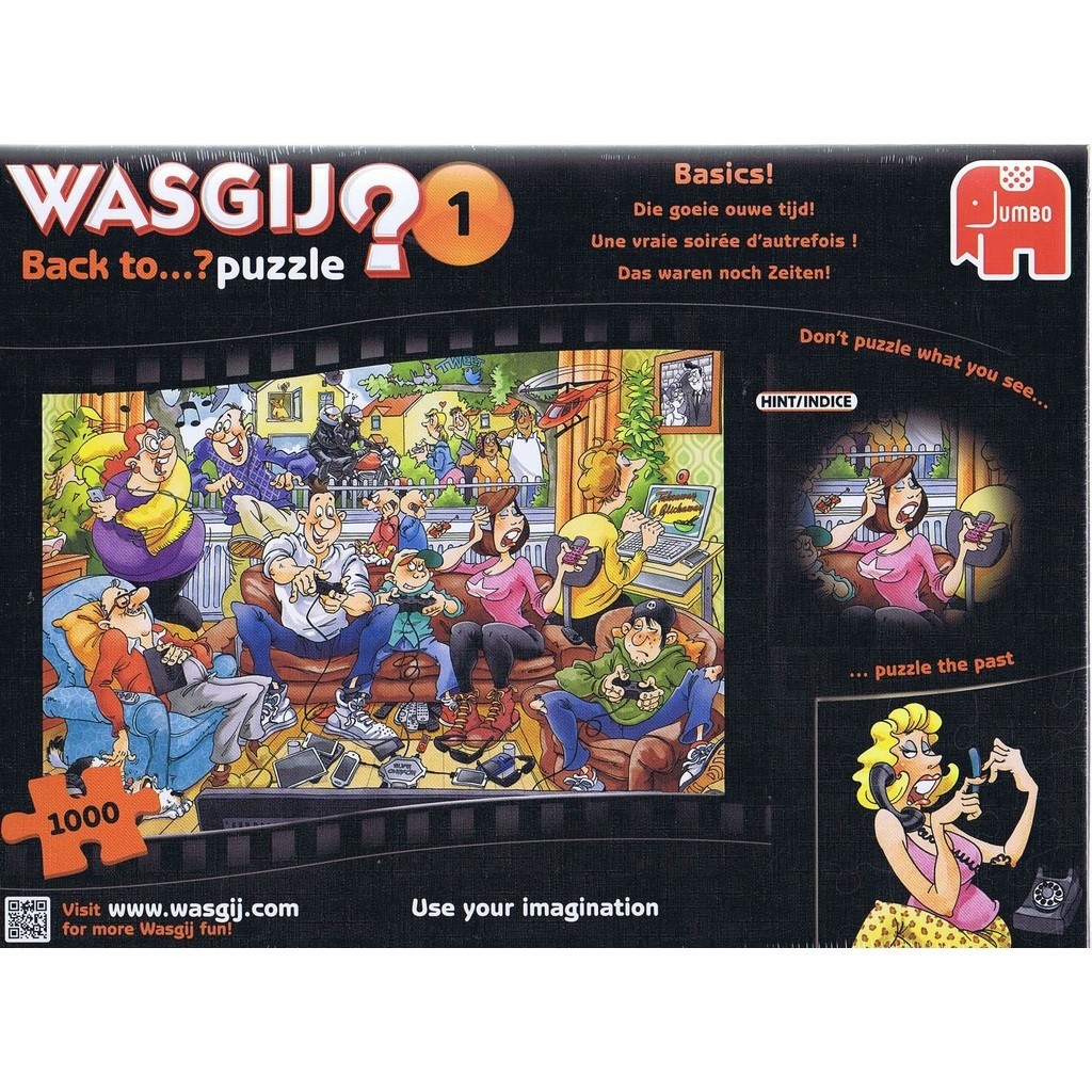 Wasgij? Back to...? #1 Basics! - 1000 brikker