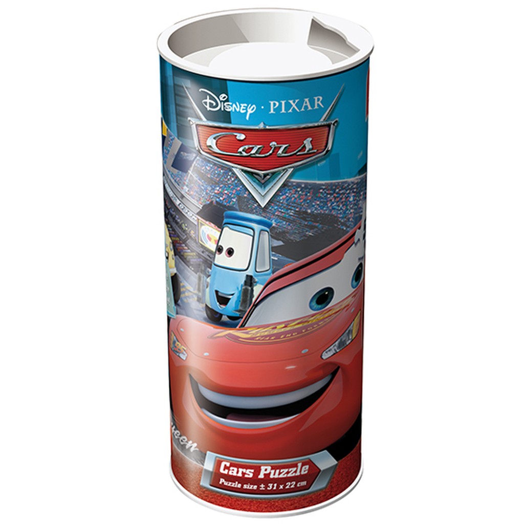 Cars, puzzletube - 50 brikker