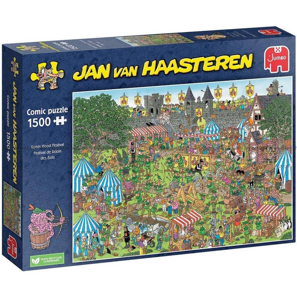 Jan van Haasteren: Robin Hood festival - 1500 brikker