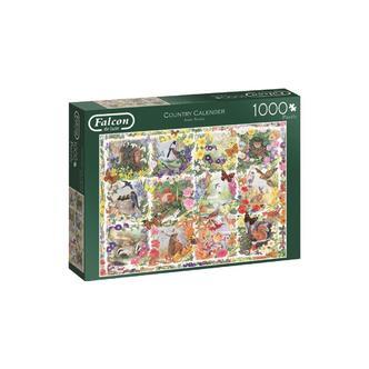 Country calendar - 1000 Brikker