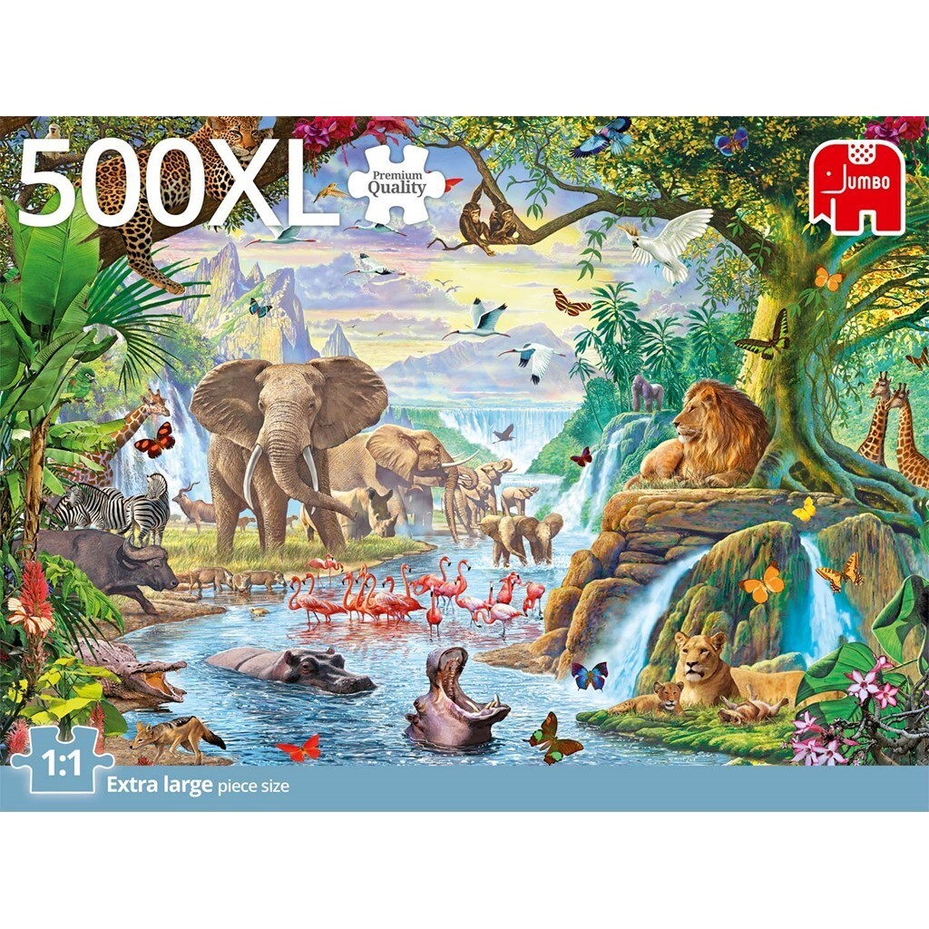 Jungle lake, 500 xl Brikker