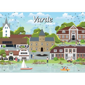 Danske byer: Varde, 1000 brikker