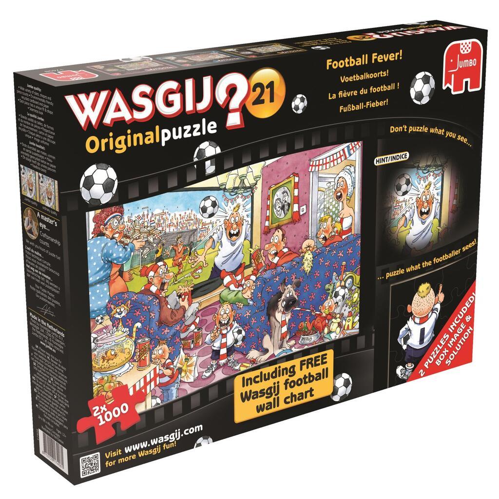 Wasgij? Original #21 Football Fever - 2x1000 brikker