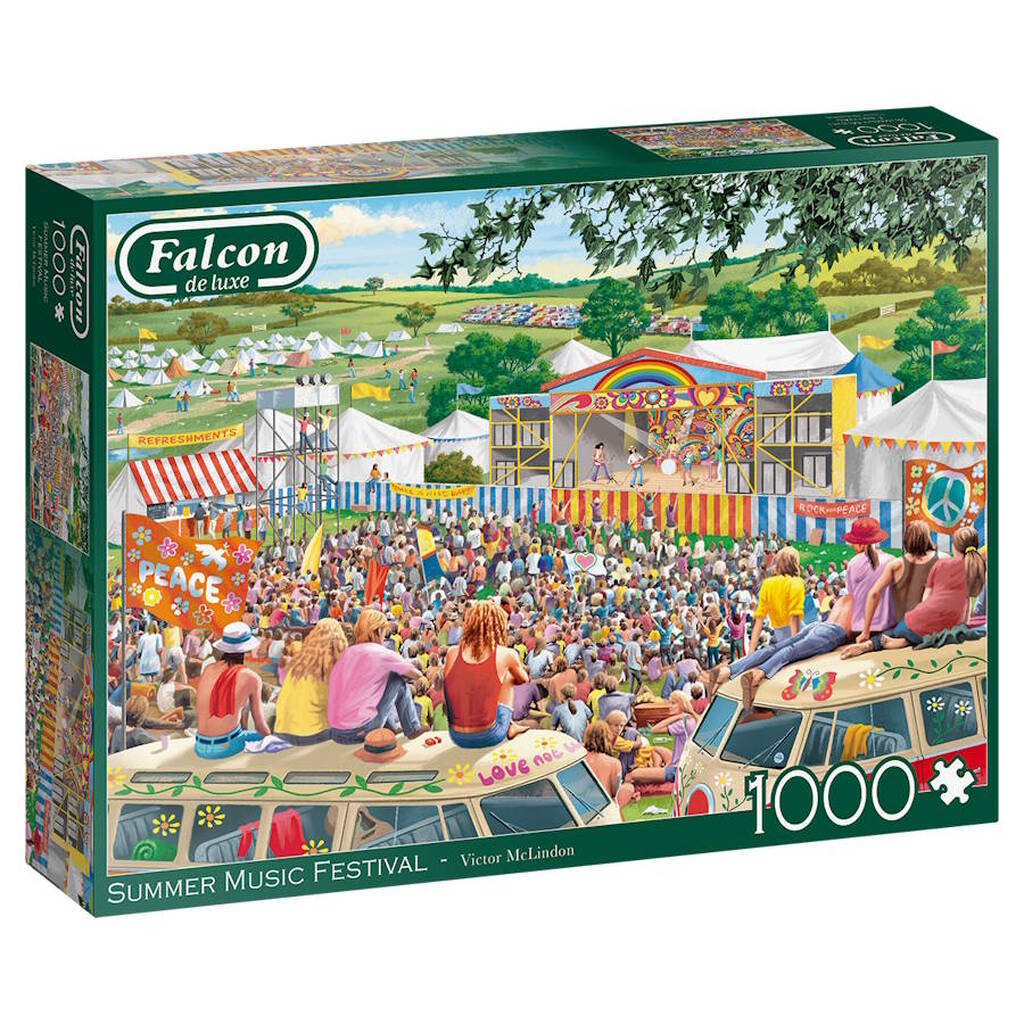 Musik festivalen - 1000 brikker