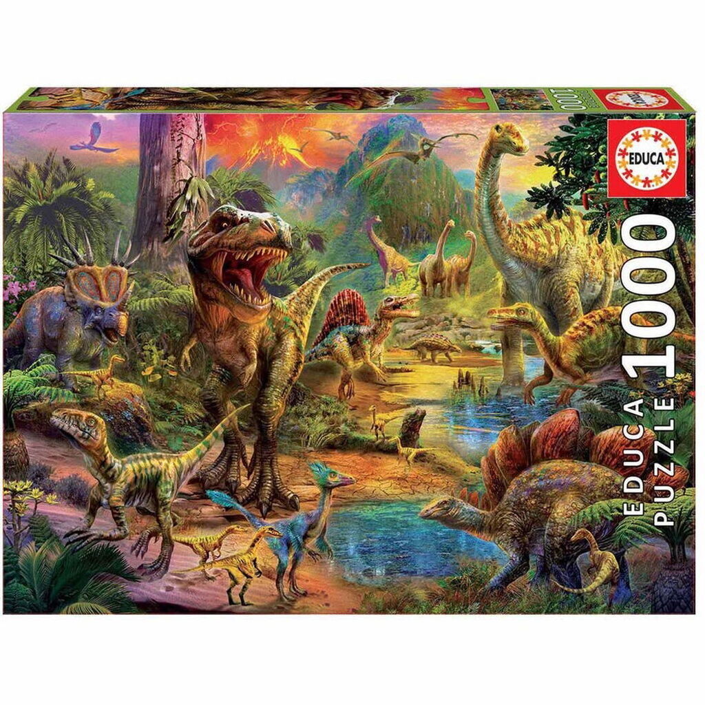 Krasny: Dinosaurernes land, 1000 brikker