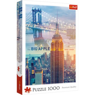 New York at dawn - 1000 Brikker