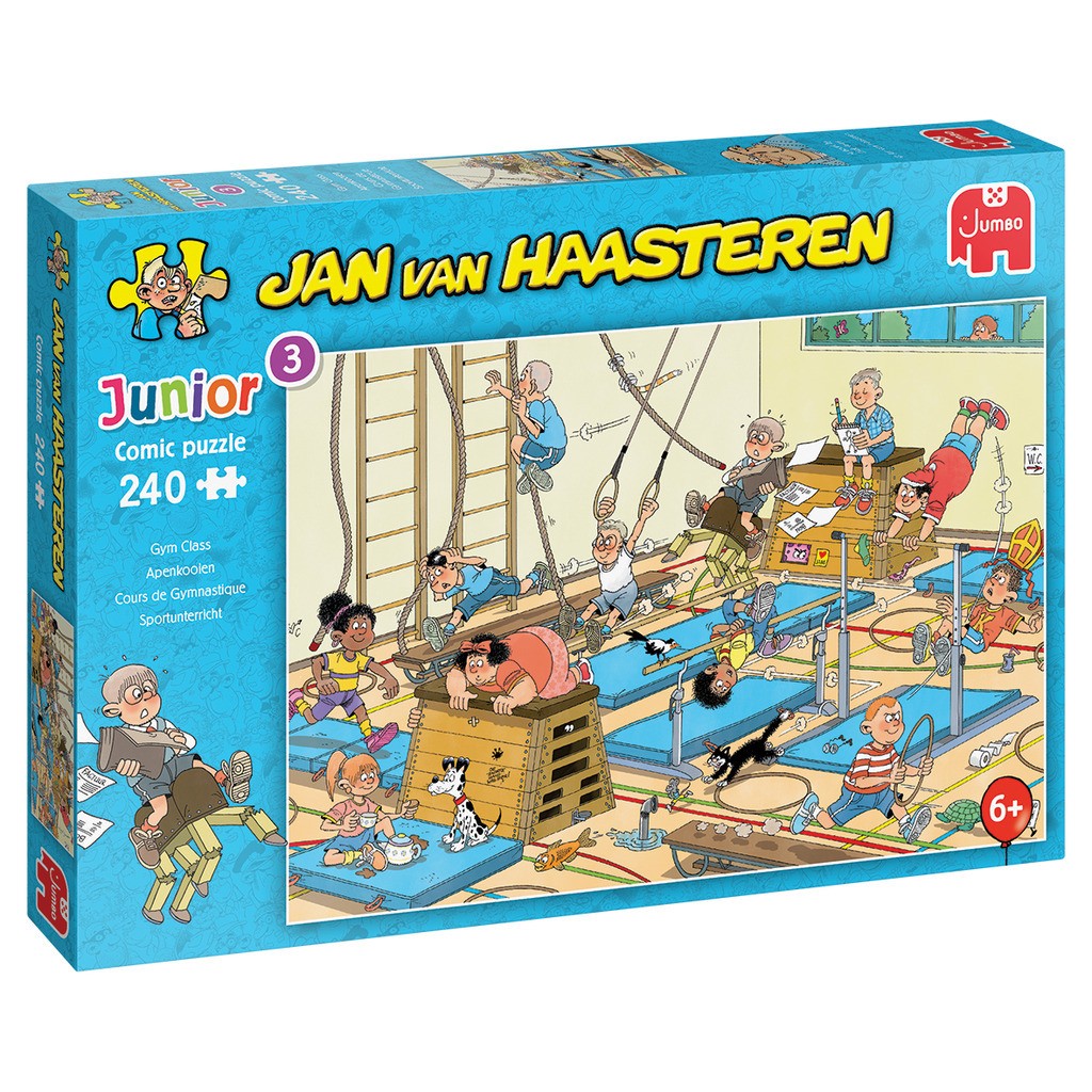 Jan van Haasteren: Sjov i gymnastiksalen - 240 brikker