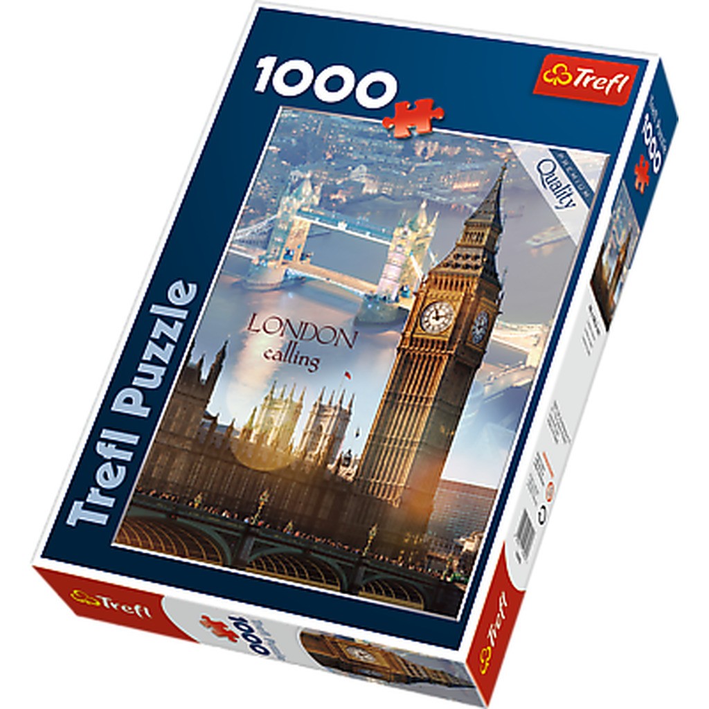 London at Dawn - 1000 Brikker