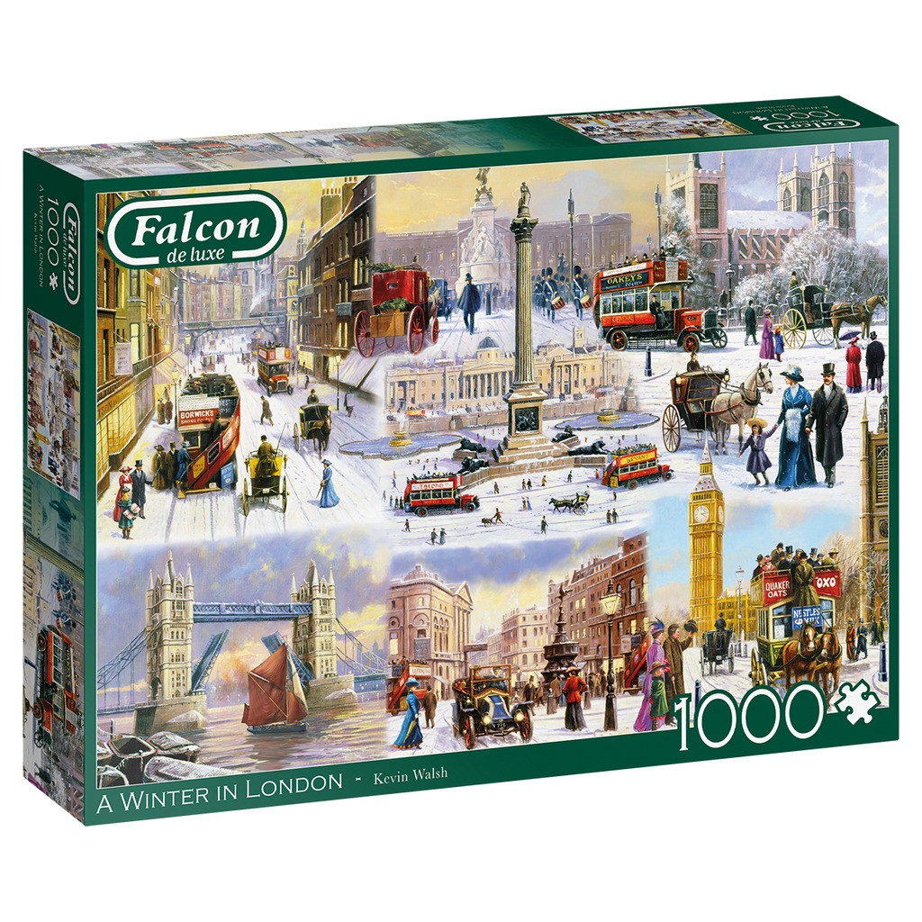 Vinter I London - 1000 brikker