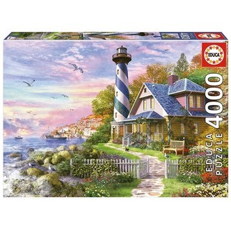 Lighthouse in Rock Bay, 4000 brikker