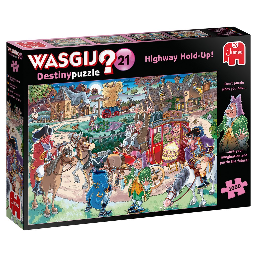 Wasgij Destiny 21 - Landevejsrøverne - 1000 brikker