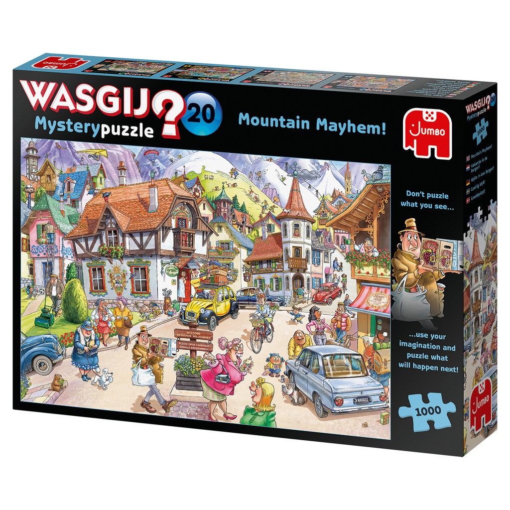Wasgij? Mystery #20: Mountain Mayhem! - 1000 brikker