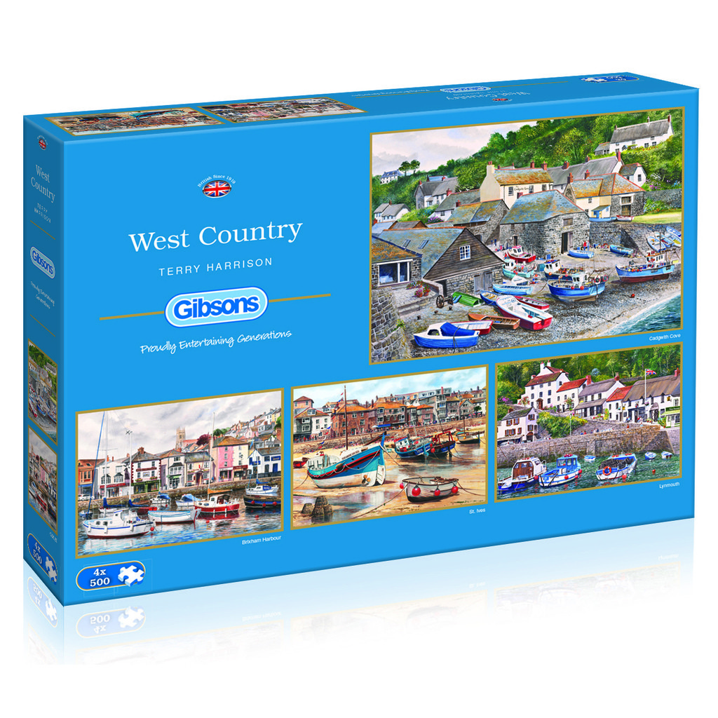 West Country - 4x500 brikker