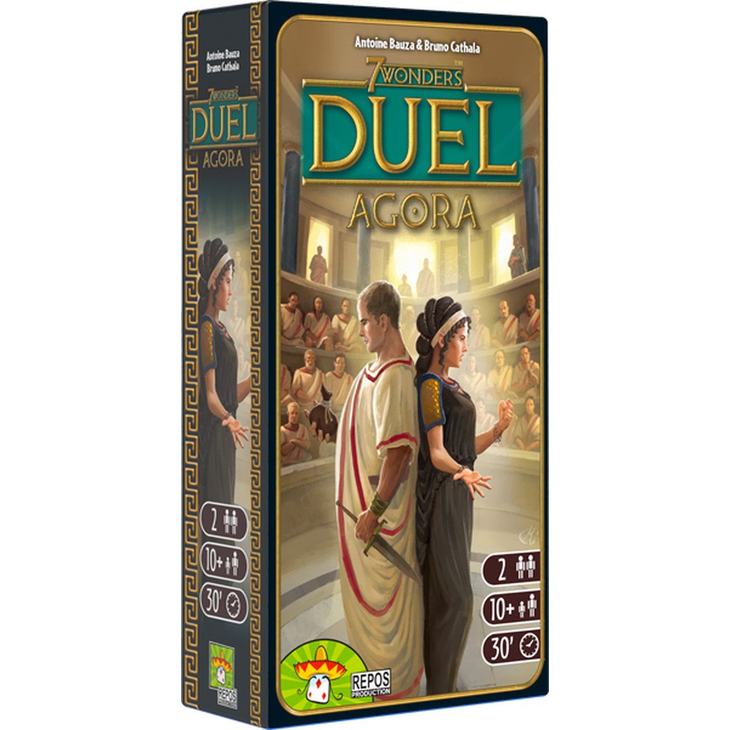 7 Wonders Duel Agora Expansion - Dansk