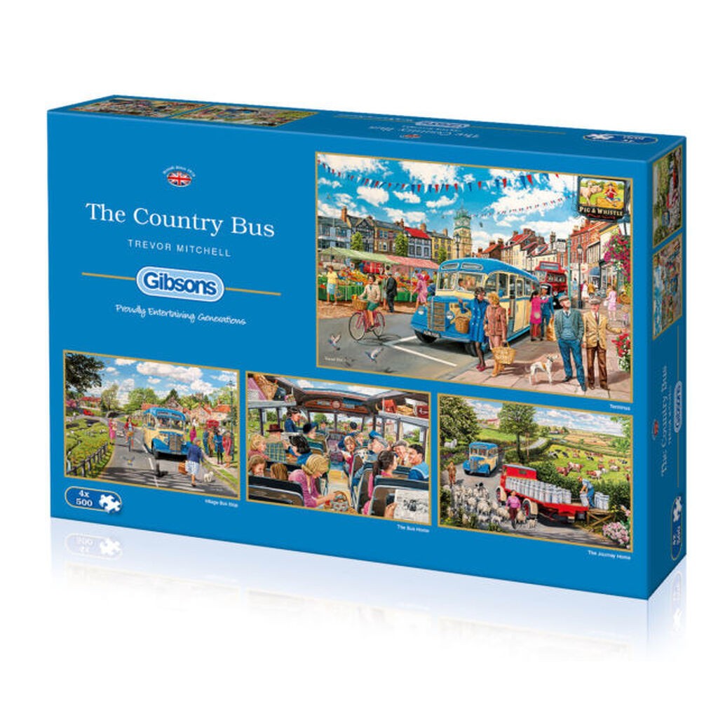 The Country Bus, 4x500 brikker