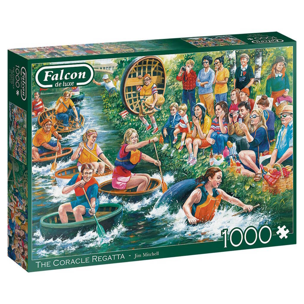 Kapløb med Korkbåde - 1000 brikker