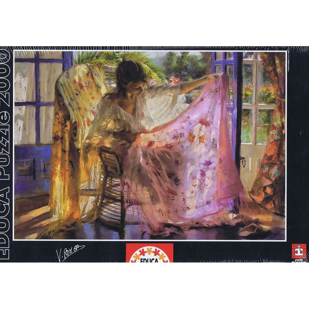 Pink Shawl - 2000 brikker