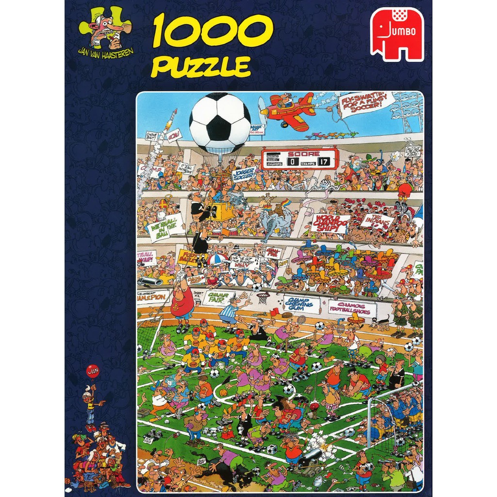 Football, 1000 brikker