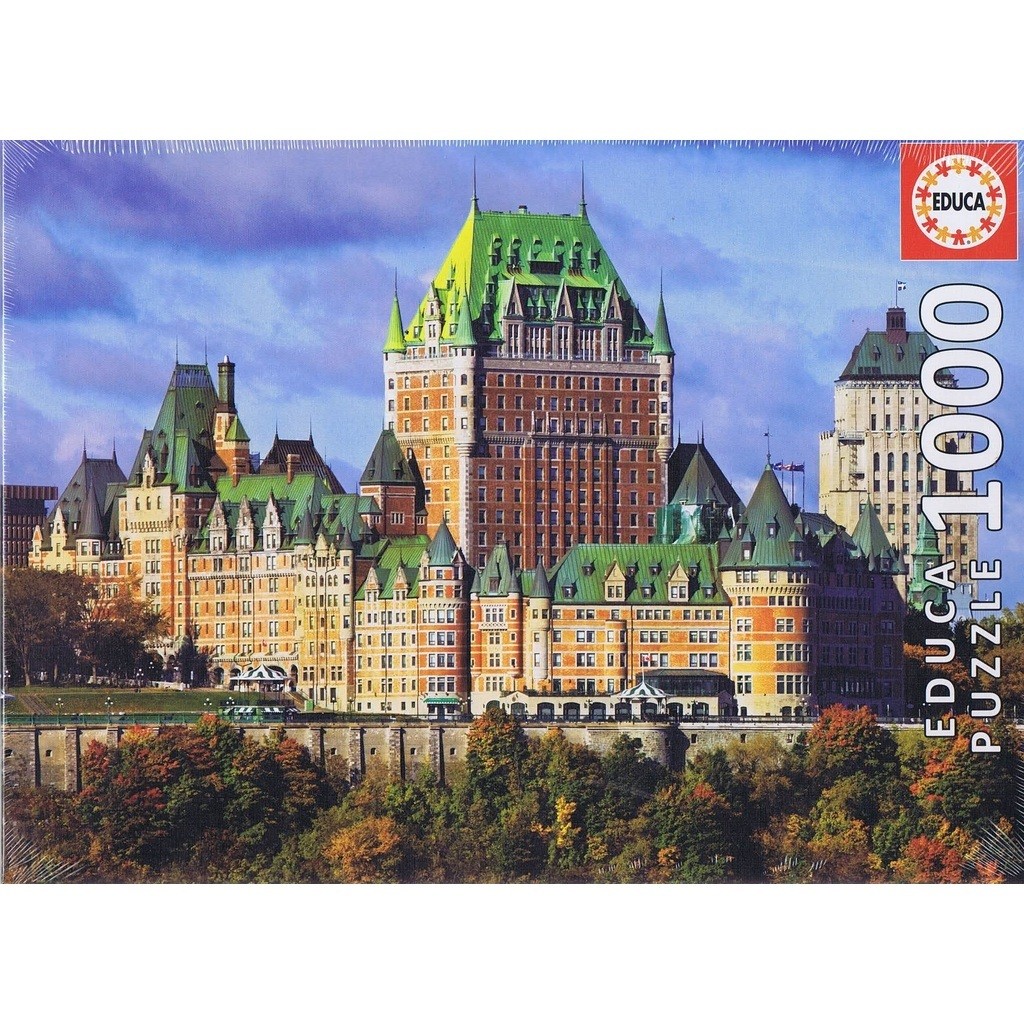The Chateau Frontenac, Canada - 1000 brikker