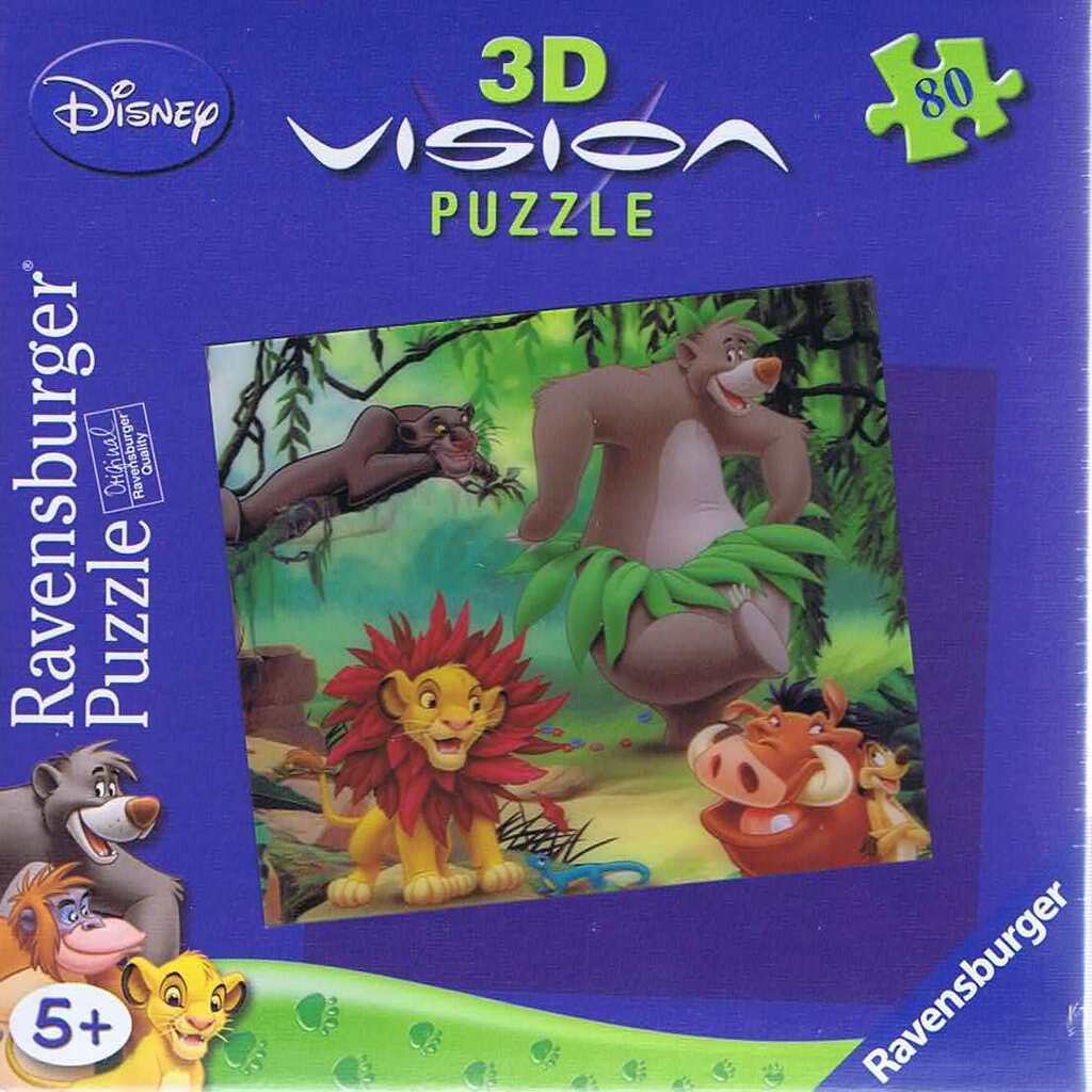 In the Jungle, 3D - 80 brikker
