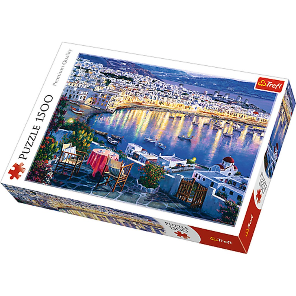 Mykonos at Sunset - 1500 brikker