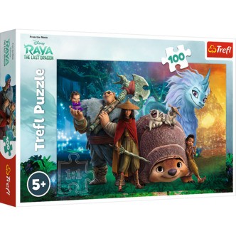 Disney: Raya - Den sidste Drage - 100 brikker