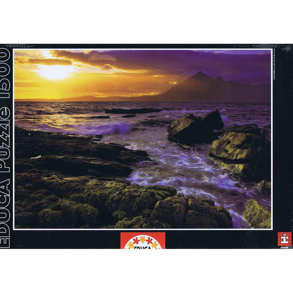 Sunset on the Rocks - 1500 brikker