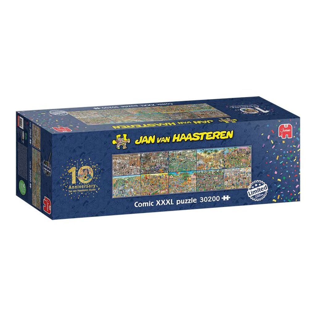 10 års jubilæum - 30200 brikker