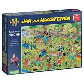 Jan van Haasteren: Hundene i parken - 1000 brikker
