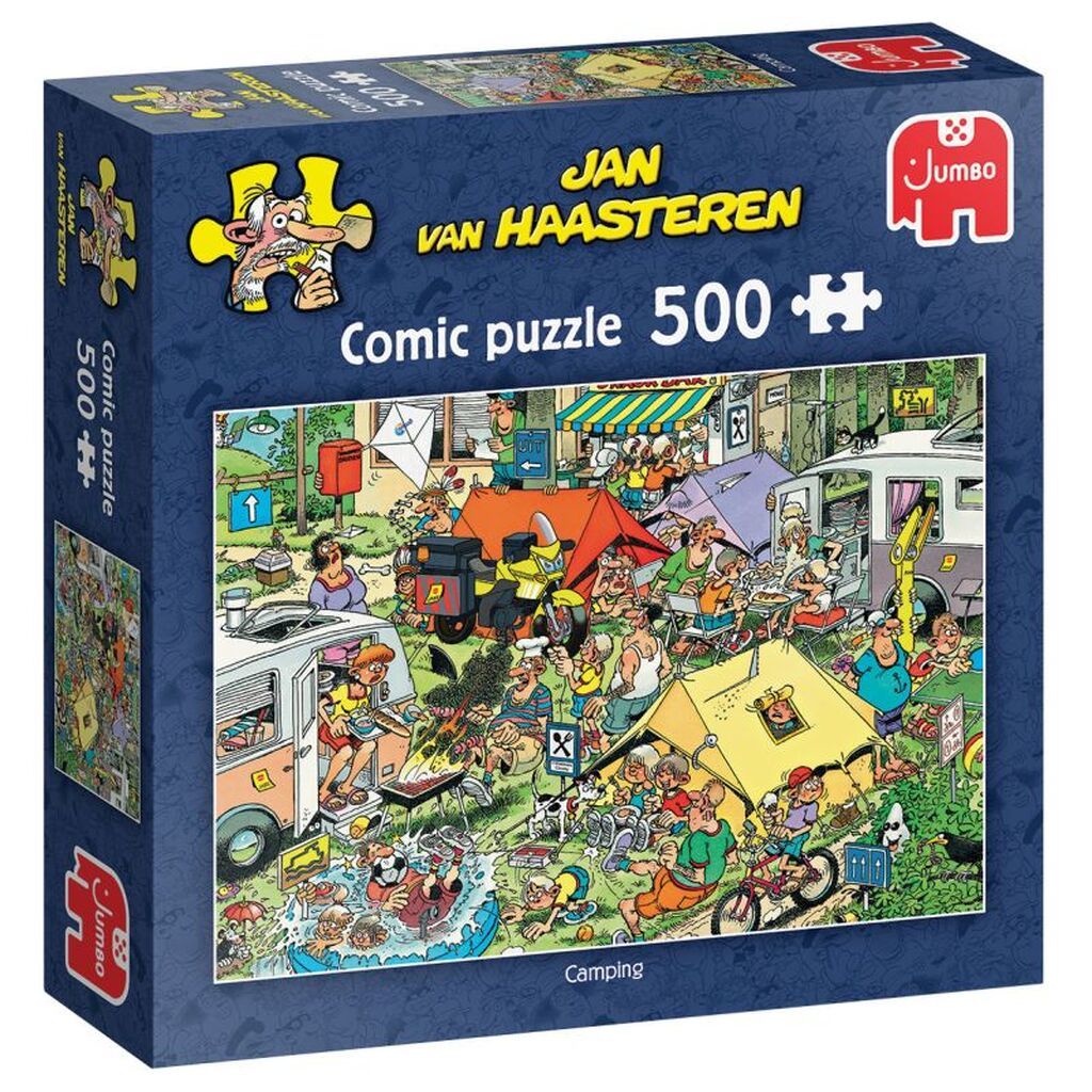 Jan van Haasteren: Camping - 500 Brikker