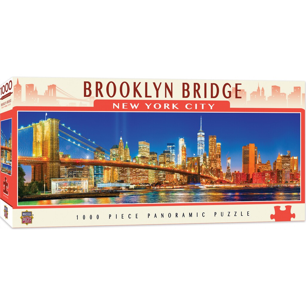 New York Brooklyn Bridge - 1000 brikker