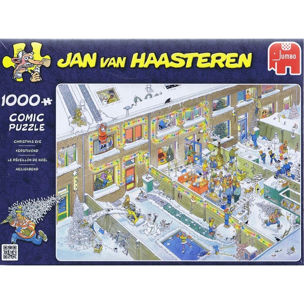 Jan van Haasteren - Christmas Eve - 1000 brikker